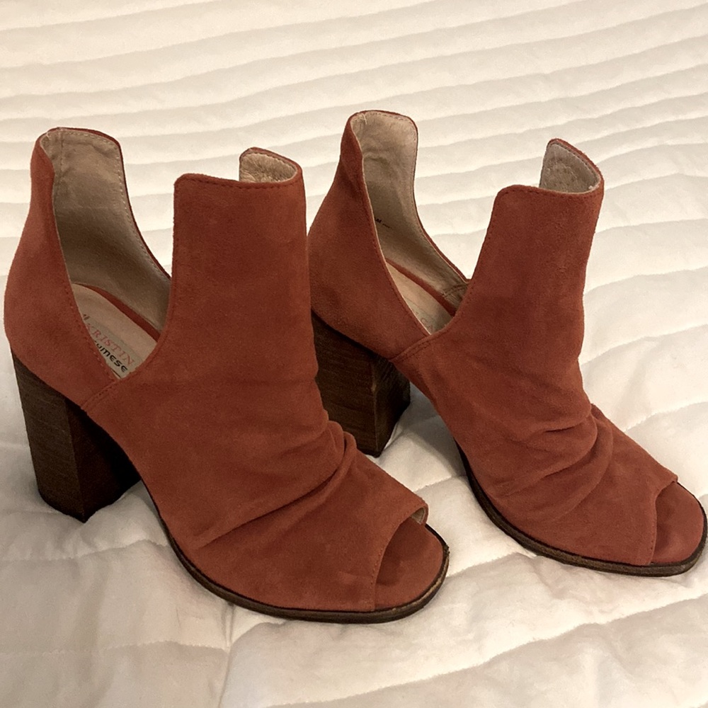 Kristin Cavallari X Chinese Laundry peep toe bootie - Picture 1 of 4